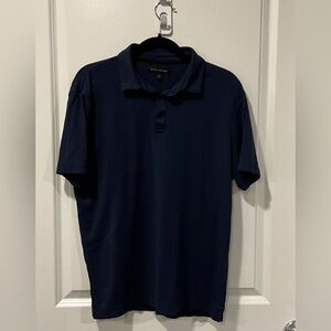 Men’s Banana Republic Navy Blue Polo-Medium